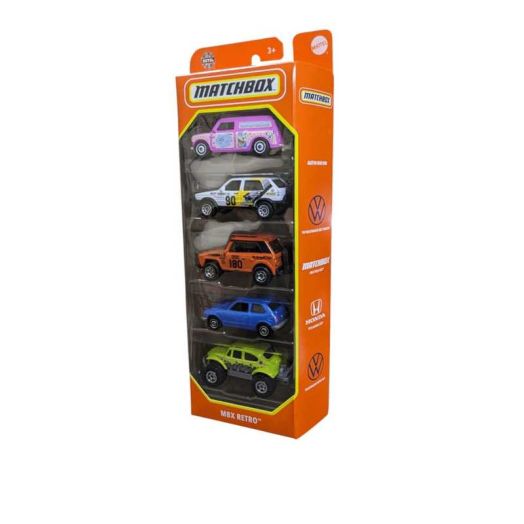 Matchbox 5 Pack MBX Retro