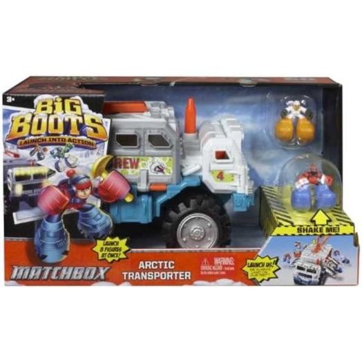 Matchbox Big Boots Arctic Transporter Vehicle