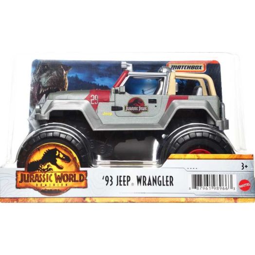 Matchbox Jurassic World Dominion 1:24 Scale Vehicle, '14 Mercedes-Benz G 550 Truck with Large Wheels
