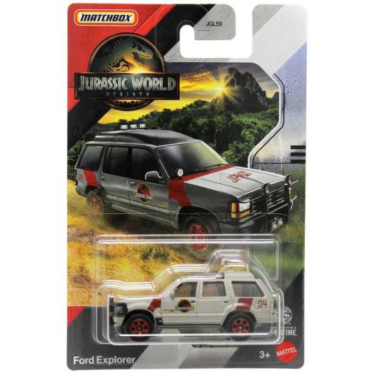 Matchbox Jurassic World Rebirth Ford Explorer Die-Cast Vehicle