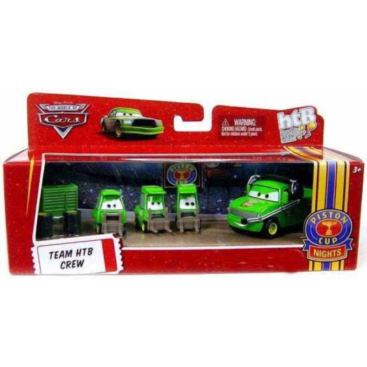 Disney Cars Multi-Packs Team HTB Crew Diecast Car Set