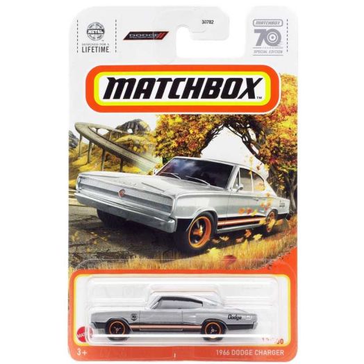Matchbox 1966 Dodge Charger Diecast Car