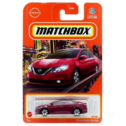 Matchbox 2016 Nissan Sentra Diecast Car
