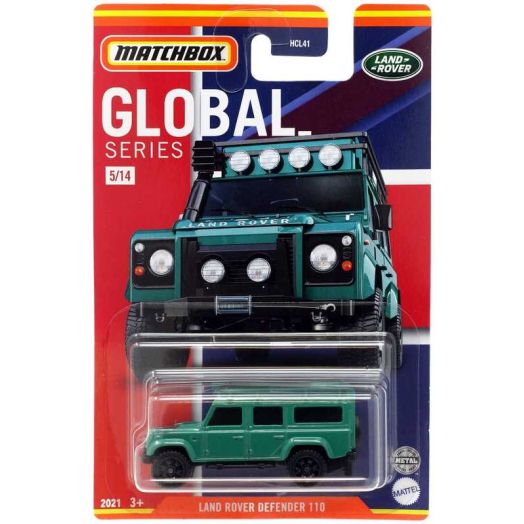 Matchbox Global Series Land Rover Defender 110 Diecast Car