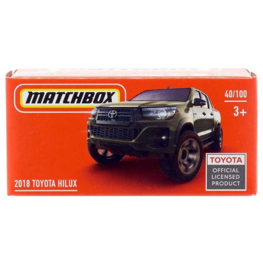 Matchbox Power Grabs 2018 Toyota Hilux Diecast Car