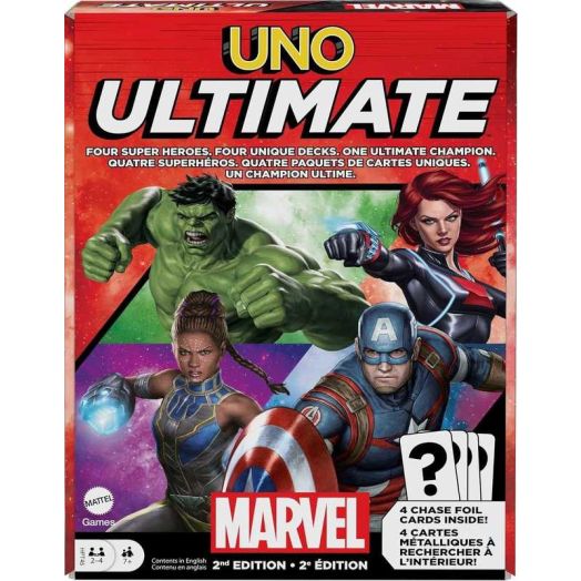 Mattel MTTHPT45 UNO Ultimate Marvel Refresh Card Game