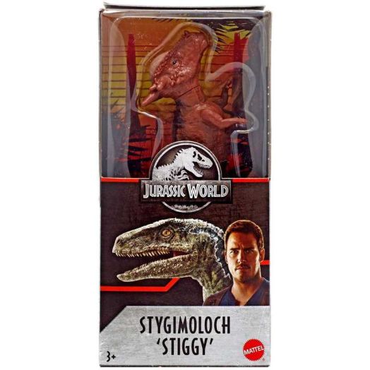 Mattel Stygimoloch Stiggy Jurassic World Dino Rivals Action Figure, Plastic