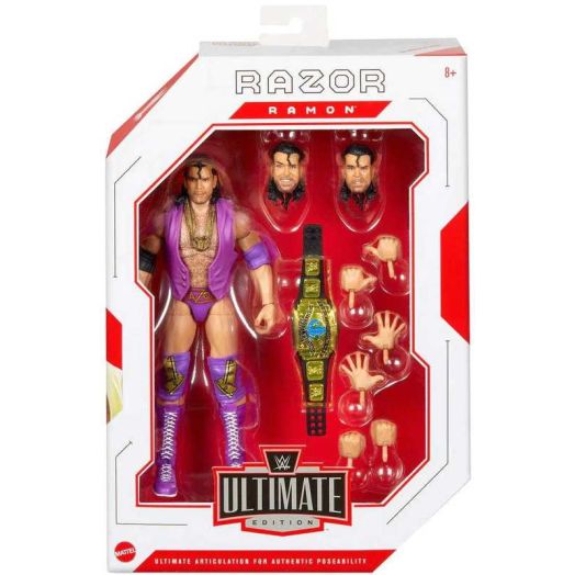 Mattel WWE Wrestling Wave 16 Razor Ramon Action Figure