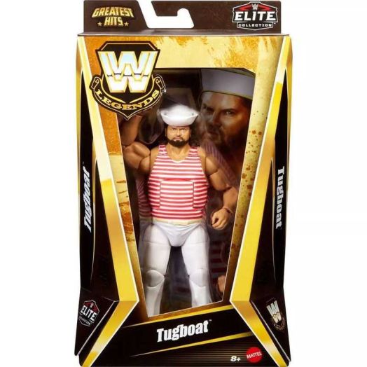 WWE Legends Elite Collection Greatest Hits Tugboat Figure 2024 Mattel HXY18