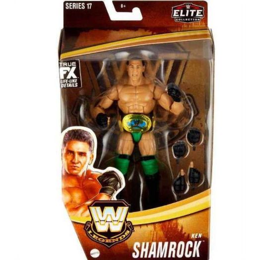 WWE Legends Elite Collection Ken Shamrock Wrestler Action Figure, Series 17