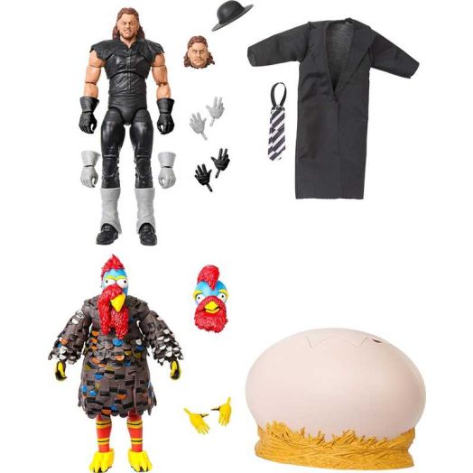 WWE Wrestling Ultimate Edition Gobbledy Gooker & Undertaker Action Figure