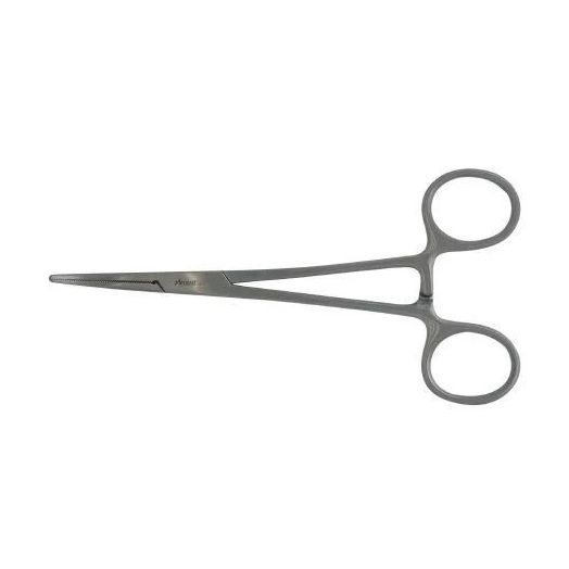McKesson Argent™ Crile Hemostatic Forceps, 5-1/2 Inch Straight Surgical Grade Stainless Steel