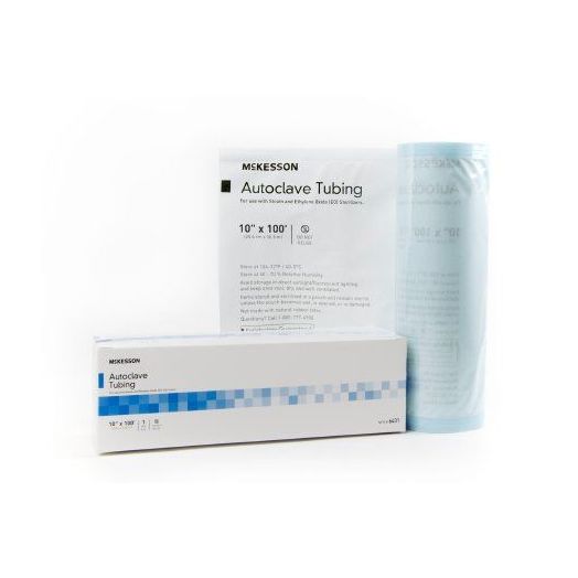McKesson Sterilization Tubing, 6 Inch x 100 Foot