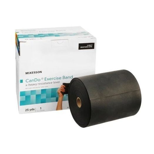 McKesson CanDo Exercise Resistance Band, Red Light 5 Inch x 6 Yard