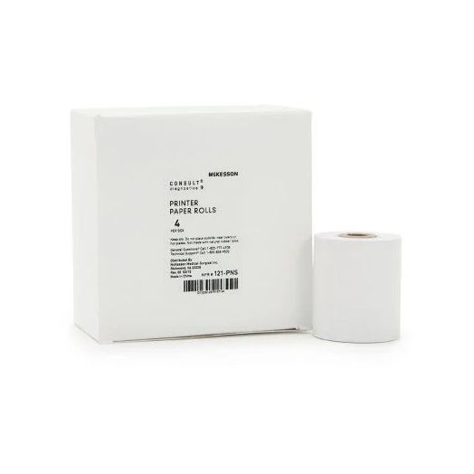 McKesson Consult Printer Paper Rolls, Non Sticky