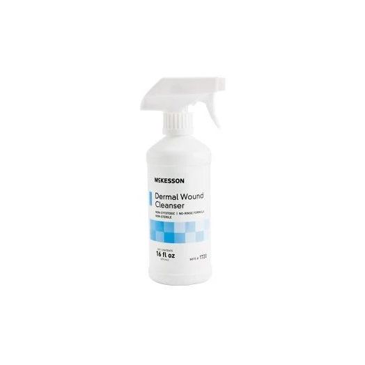 McKesson Dermal Wound Cleanser, 4 oz. Squeeze Bottle Non-Sterile