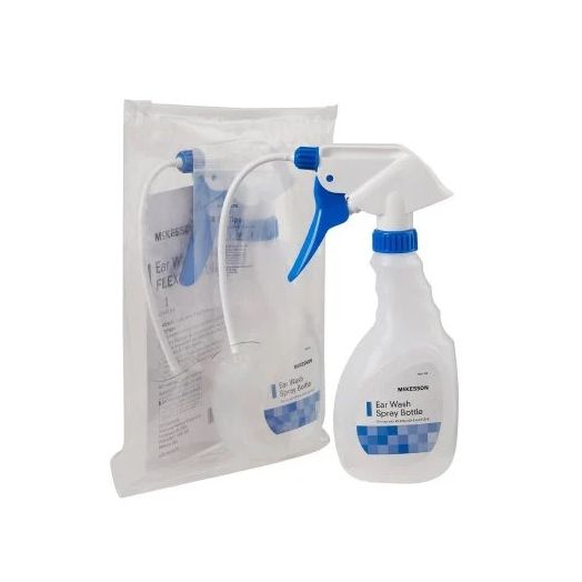 McKesson Ear Wash Basin, Reusable White Kidney Shape Non-Sterile