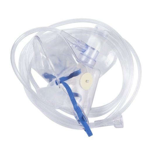 McKesson Elongated NonRebreather Oxygen Mask, Pediatric with Nose Clip and Head Strap