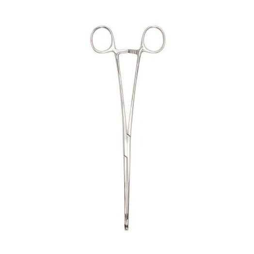 McKesson Foerster Sponge Forceps, 9-1/2 Inch Straight Serrated Tip