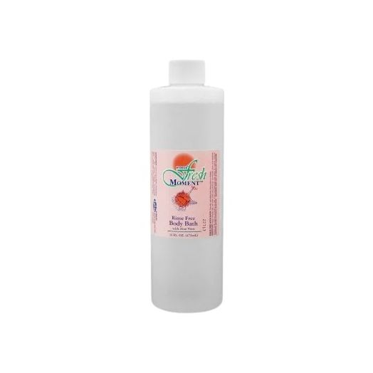 McKesson Fresh Moment™ Rinse-Free Body Wash, 16 oz. Squeeze Bottle