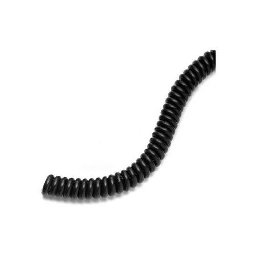 McKesson LUMEON Coiled Tubing for Clock Face Aneroid Sphygmomanometers, Black 8-Foot