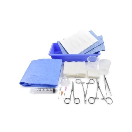McKesson Medi-Pak Performance Plus Sterile Laceration Tray with Saf-Shield