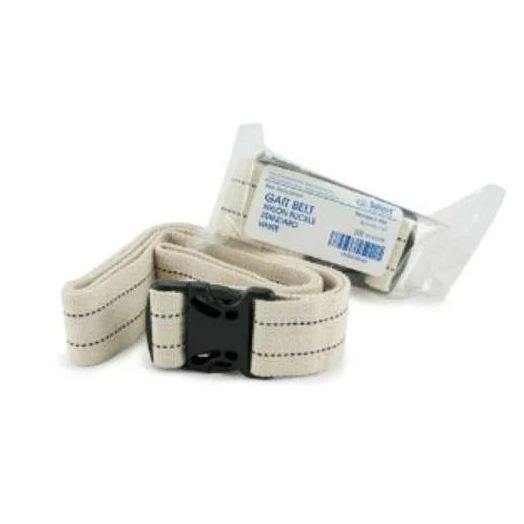 McKesson Select Gait Belt, 60 Inch Length White Delrin Buckle