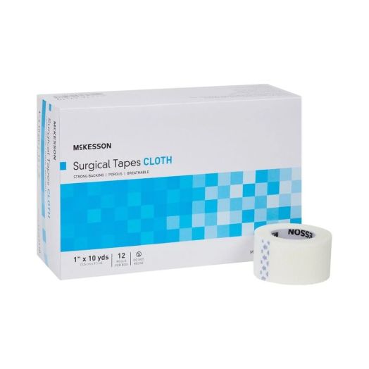 McKesson Medi-Pak Performance Plus Silk-Like Cloth Surgical Tape, 3 Inch x 10 Yards