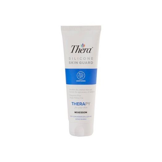 McKesson Thera Silicone Skin Guard Skin Protectant, 4 oz. Tube Unscented Cream