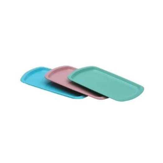 Medegen Medical Products Service Tray, Blue 6 x 9 Inch