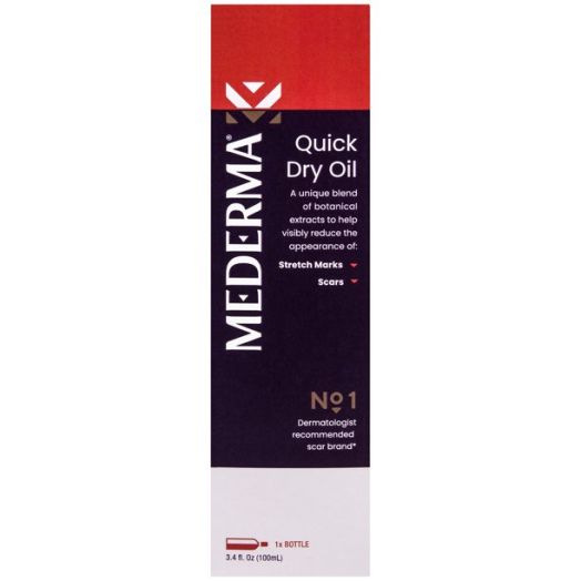 Mederma Quick Dry Oil, 3.4 Fl Oz