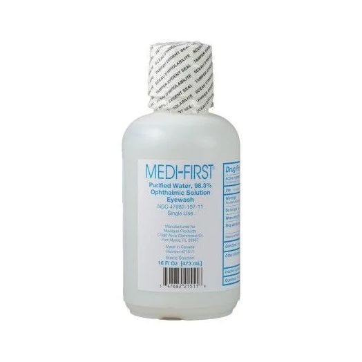 Medique Products Medi-First® Medi-Wash Eye Wash, 16 oz Squeeze Bottle
