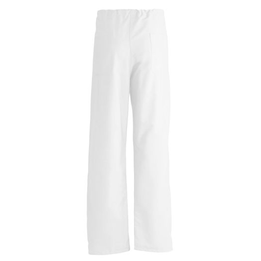 Medline ComfortEase Unisex Reversible Scrub Pants with Drawstring Waist, White 4-XL
