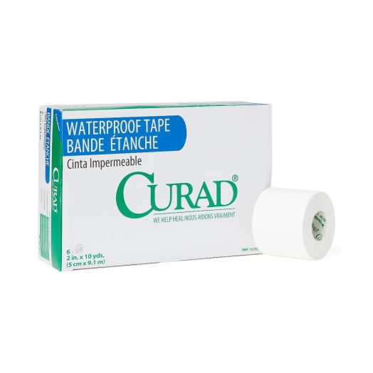 Medline CURAD Waterproof Adhesive Tape, 1" x 10 yds