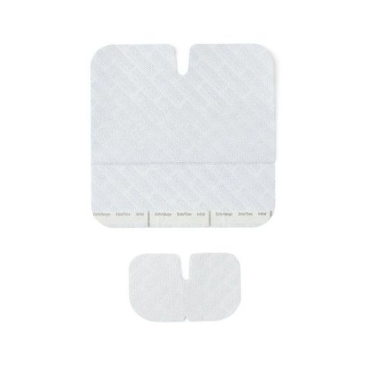 Medline Centurion Sterile Driveline Dressing with Closure Piece, 6" x 6"