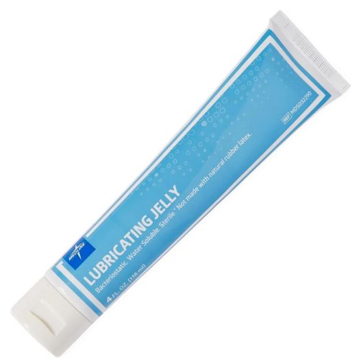 Medline E-Z Lubricating Jelly, 4 oz Flip-Top Tube