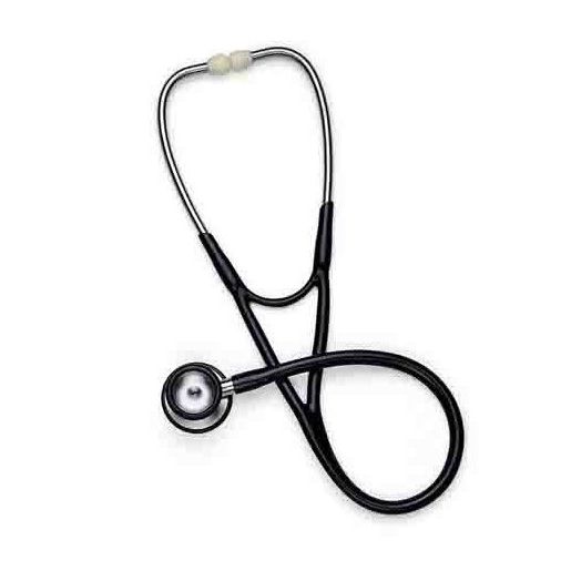 Medline Elite Adult Stainless Steel Stethoscope, Burgundy