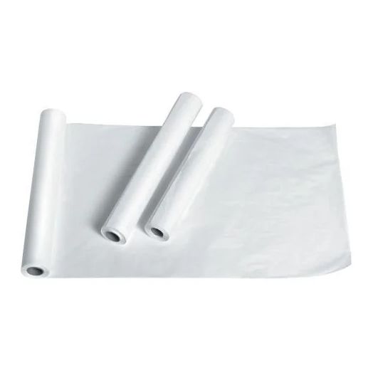 Medline Deluxe Smooth Heavyweight Exam Table Paper, 18 Inch x 225 Foot Roll
