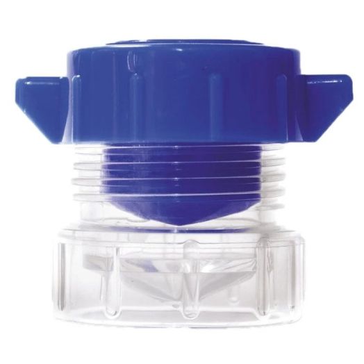 Medline Plastic Pill Crusher, Blue Screw Type with Transparent Base