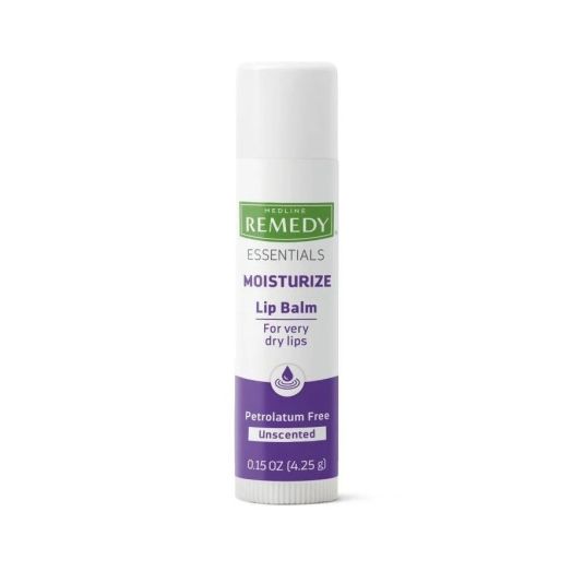 Medline Remedy Essentials Lip Balm, 0.15 oz Case of 36