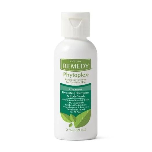 Medline Remedy Phytoplex Hydrating Cleanser Shampoo & Body Wash, 8 oz