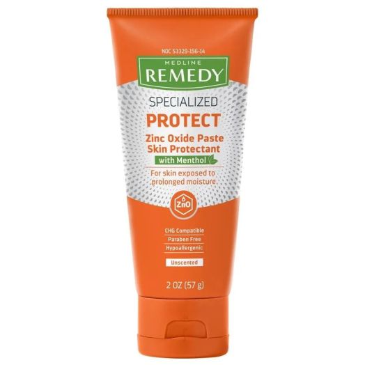 Medline Remedy Specialized Protect Zinc Oxide Paste, 4 oz Tube