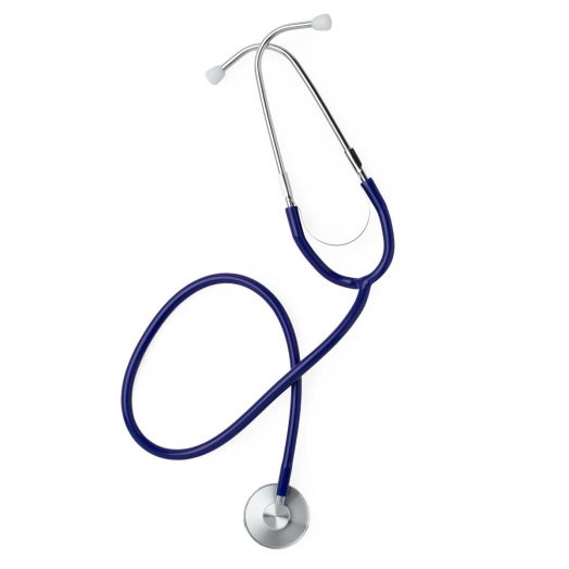 Medline Single-Head Stethoscope, Blue