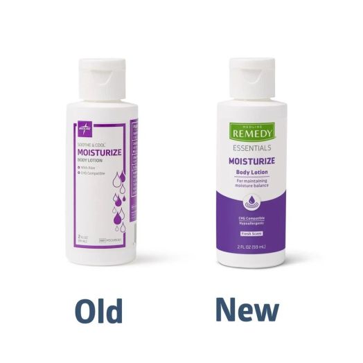Medline Soothe & Cool Fresh Moisturizing Body Lotion, 4 oz.