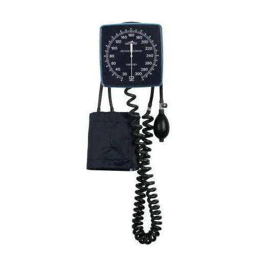 Medline Wall-Mount Aneroid Blood Pressure Monitor, Adult Cuff