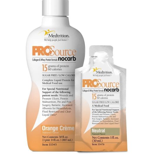Medtrition ProSource NoCarb Liquid Protein Supplement, Berry Punch 30 oz