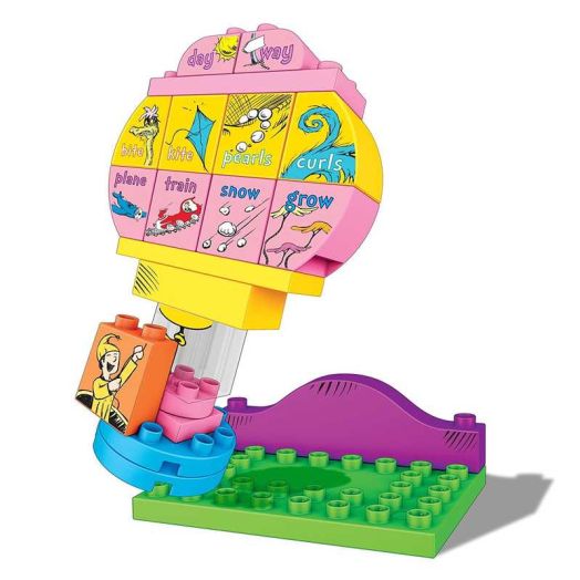 Mega Bloks Dr. Seuss Oh, the Places You'Ll Go Building Set (20 Piece), Multicolor