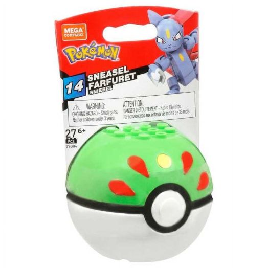 MEGA Pokemon Sneasel Construction Set, Building Toys for Kids