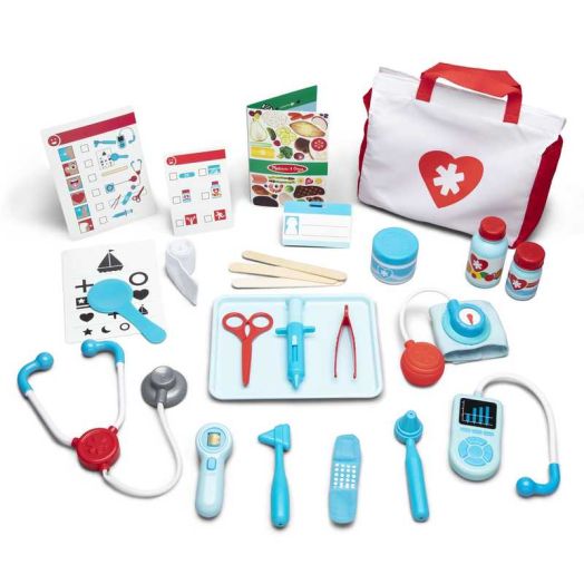 Melissa & Doug Get Well Doctor's Kit Play Set - 25 Toy Pieces
