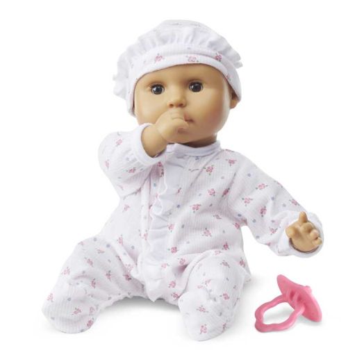 Melissa & Doug Mine to Love Mariana 12" Poseable Baby Doll With Romper, Hat